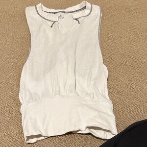 Chic Ivory Sleeveless Tank Top